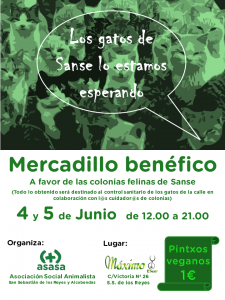 Cartel mercadillo