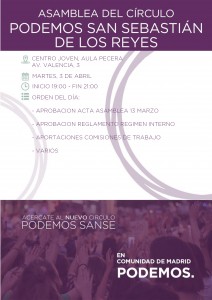 CARTEL SANSE 3 ABRIL