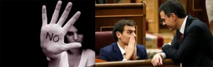 PSOE-Ciudadanos con mi voto NO