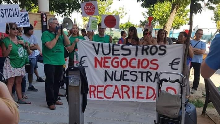 Sí Se Puede acusa a PSOE y Ganemos de ser corresponsables en los desahucios de la calle Juan Gris