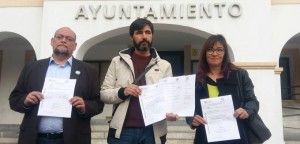 Hoy, en el Pleno ordinario del Ayuntamiento de San Sebastián de los Reyes, renuncia de todos los concejales de Izquierda Independiente