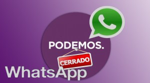 WhatsApp cierra el canal de Podemos en plena campaña electoral