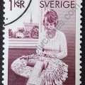 01044-estampilla-Suecia-1976-mujer-haciendo-encaje-bolillos-001