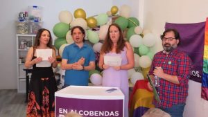Podemos-Izquierda Unida-Alianza Verde presentó su candidatura en Alcobendas