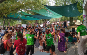 500 personas en la Fiesta infantil en apoyo a la Atención Temprana en Sanse