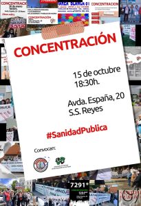 cartel sanidad 15 octubre
