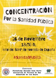 concentracion Sanidad